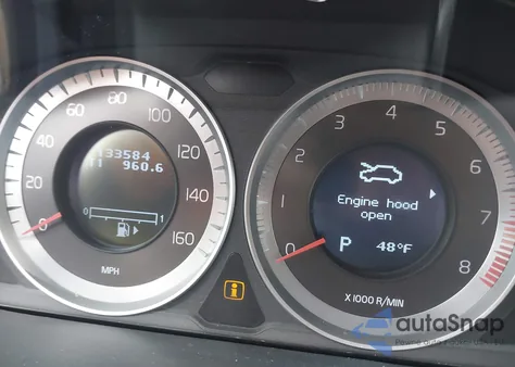 2013 Volvo S60 T5 from USA, damaged, VIN YV1612FS3D2203982